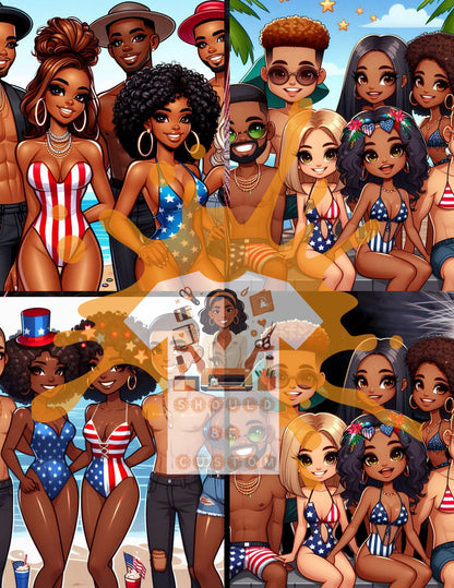 Get EVERYTHING ~ 4th of July MEGA BUNDLE - Mockups included ~ Save Money by purchasing the bundle!!