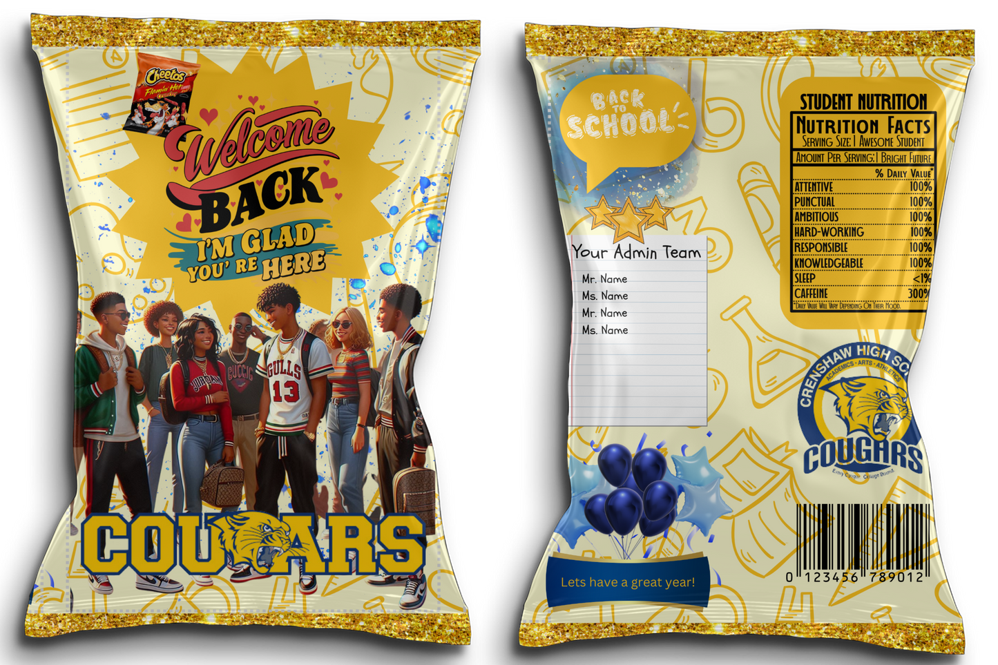 Back to School-Welcome Students Party Favor_Canva Editable Link