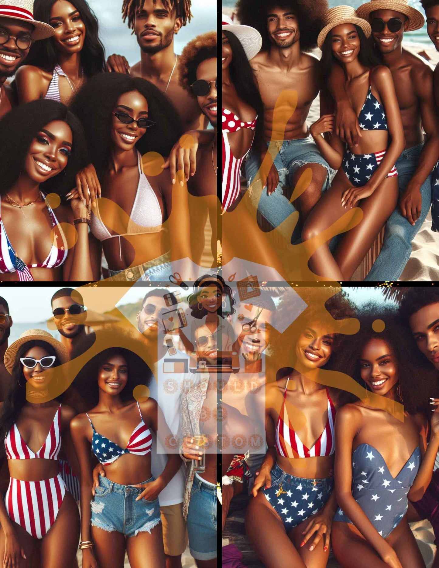 Get EVERYTHING ~ 4th of July MEGA BUNDLE - Mockups included ~ Save Money by purchasing the bundle!!